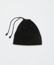 画像1: BAL FLEECE 2WAY NECK BEANIE BLACK (1)