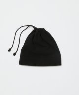 画像: BAL FLEECE 2WAY NECK BEANIE BLACK