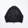 画像1: rajabrooke 2WAY WINDBREAKER BLACK (1)