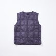 画像1: rajabrooke BERGUNA DOWN VEST PURPLE (1)