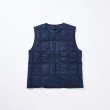 画像1: rajabrooke BERGUNA DOWN VEST NAVY (1)