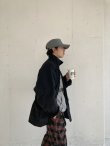 画像12: PWA NY OX WARDEN'S HALF COAT BLACK (12)