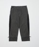 画像: BAL PIGMENT NYLON TRACK PANT BLACK