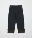 画像2: BAL PIGMENT NYLON TRACK PANT DARK BROWN (2)