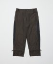 画像1: BAL PIGMENT NYLON TRACK PANT DARK BROWN (1)