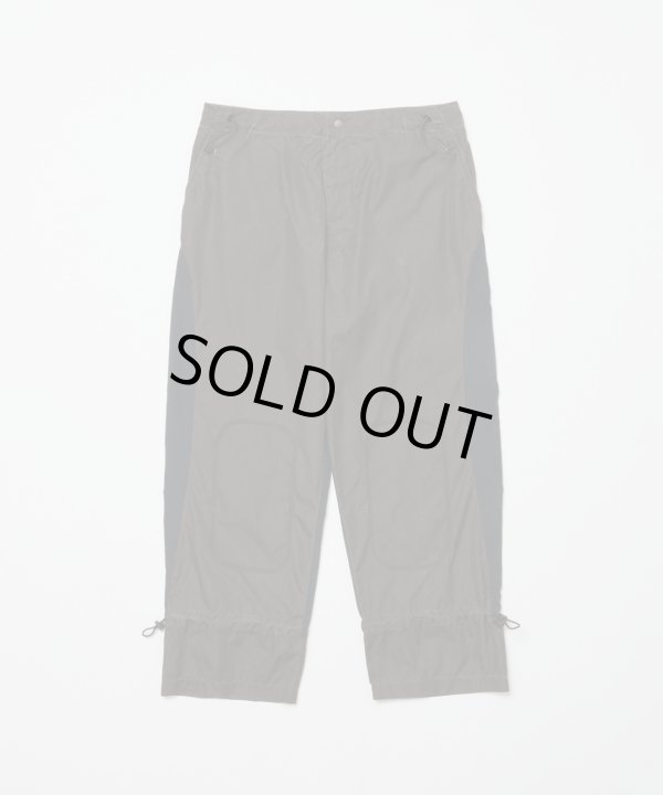 画像1: BAL PIGMENT NYLON TRACK PANT DARK BROWN (1)