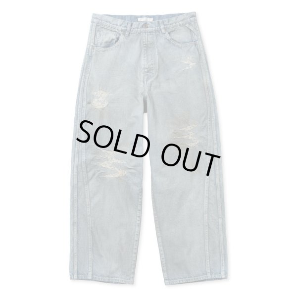 画像1: ROTOL TRIPLE SEEM 6P DENIM BORO (1)