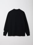 画像3: gim context GIM Potato Chips Hand-crochet Long SleeveT-shirt Black (3)