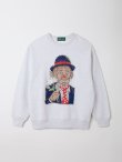 画像1: gim context Clown Sweatshirt Grey (1)