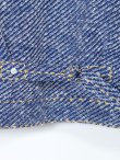 画像9: gim context Hand-Stitched Damaged Denim Knit Jacket (9)