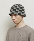 画像2: BAL HAND KNIT BUCKET HAT GRAY (2)