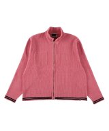 画像: PHINGERIN CORDY KNIT JACKET PINK