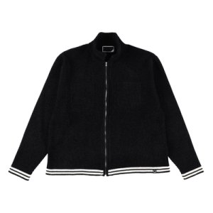 画像: PHINGERIN CORDY KNIT JACKET BLACK