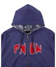 画像2: PHINGERIN PNGN ZIP HOODIE BLUE NAVY (2)