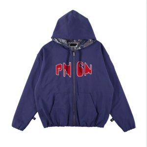 画像: PHINGERIN PNGN ZIP HOODIE BLUE NAVY