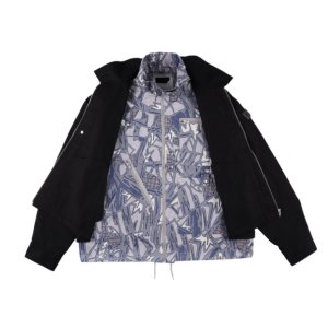 画像: PHINGERIN ORIGINAL CAMO PHZ01 DOUBLE JACKET BLACK