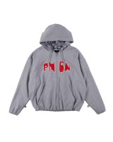 画像: PHINGERIN PNGN ZIP HOODIE HEATHER GREY