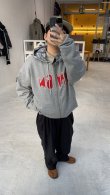 画像10: PHINGERIN PNGN ZIP HOODIE HEATHER GREY (10)