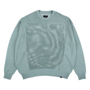 画像: PHINGERIN WINDOW WEB SWEATER MOSS MINT