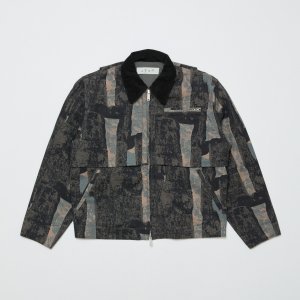 画像: BAL COTTON CANVAS STEALTH POCKET WORK JACKET STONE GRAY