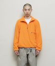 画像6: BAL DETACHABLE SLEEVE GRID FLEECE PULL OVER ORANGE (6)