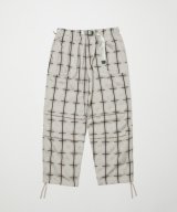 画像: BAL PLAID WIDE MOUNTAIN PANT GRAY