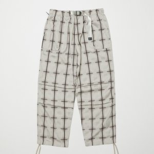 画像: BAL PLAID WIDE MOUNTAIN PANT GRAY