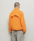 画像9: BAL DETACHABLE SLEEVE GRID FLEECE PULL OVER ORANGE (9)