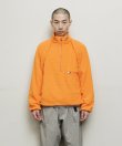 画像5: BAL DETACHABLE SLEEVE GRID FLEECE PULL OVER ORANGE (5)