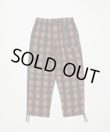 画像: BAL PLAID WIDE MOUNTAIN PANT BROWN