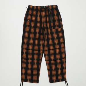 画像: BAL PLAID WIDE MOUNTAIN PANT BROWN