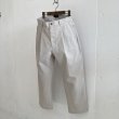 画像1: PWA POLYVALENT TRAVEL SLACKS IVORY (1)