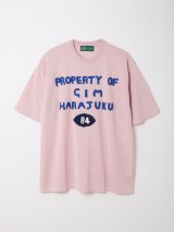 画像: gim context College Sweatshirt-Style knit T-2
