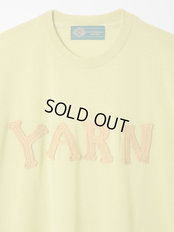 画像2: gim context College Sweatshirt-Style knit T-4 (2)