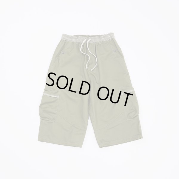 画像1: rajabrooke CHINO KARGO SHORTS OLIVE (1)