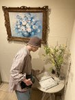 画像12: PWA LINEN MIX O/C SHIRT BEIGE CHECK (12)