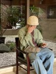 画像6: USUAL THINGS SCRUTINY 6 PANEL HAT Washed Yellow-beige / Khaki (6)