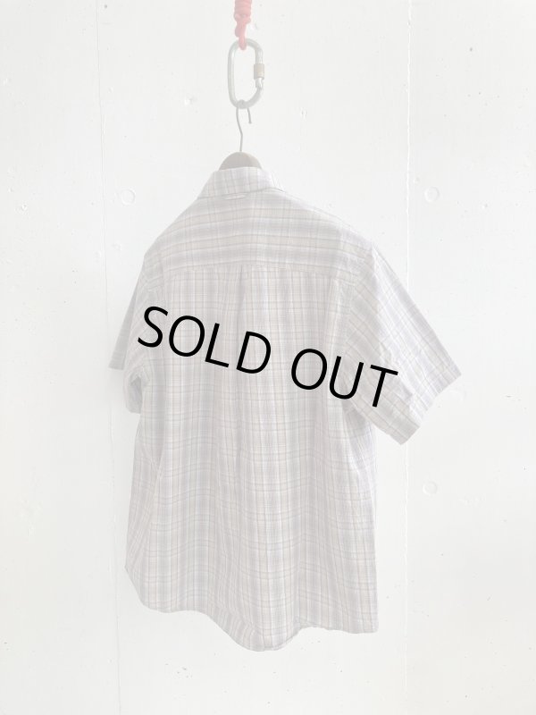 画像3: PWA LINEN MIX P/O SHIRT BEIGE CHECK (3)