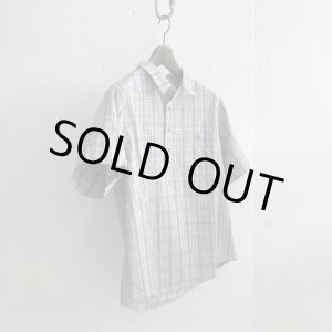 画像: PWA LINEN MIX P/O SHIRT BEIGE CHECK