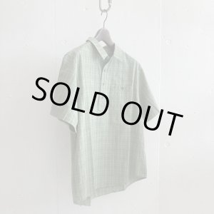画像: PWA LINEN MIX P/O SHIRT GREEN CHECK