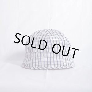 画像: TONE TIED HAT WHITE CHECK