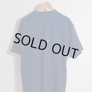 画像: TONE DOUBLE STITCH SS T SHIRT NAVY STRIPE