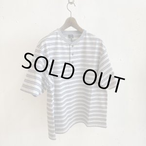 画像: PWA STRIPED HENRYNECK S/S TEE CLOUD