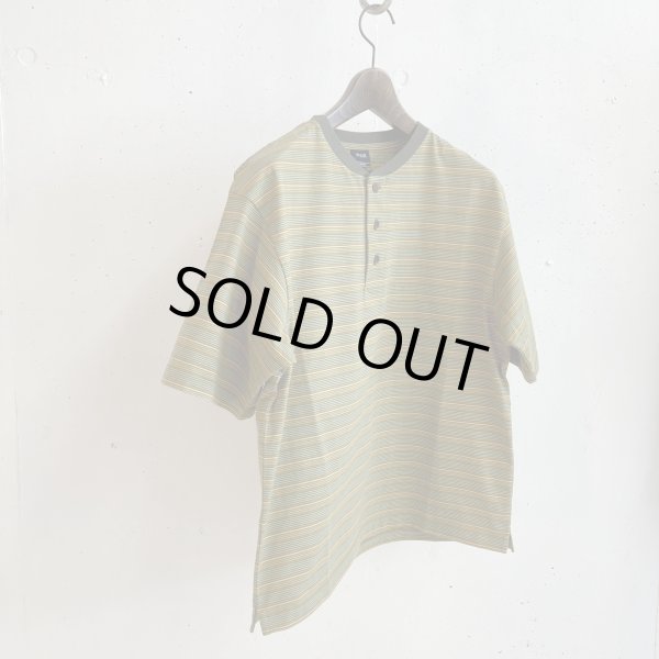 画像1: PWA STRIPED HENRYNECK S/S TEE MOJAVE (1)