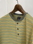 画像3: PWA STRIPED HENRYNECK S/S TEE MOJAVE (3)