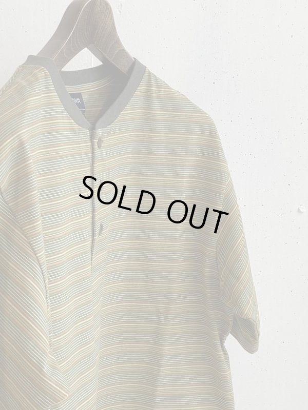 画像2: PWA STRIPED HENRYNECK S/S TEE MOJAVE (2)
