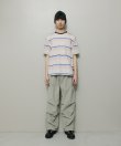 画像6: BAL GRADIENT STRIPE CREW NECK TEE PINK (6)