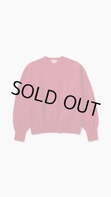 画像: TONE CREW NECK SWEAT RED