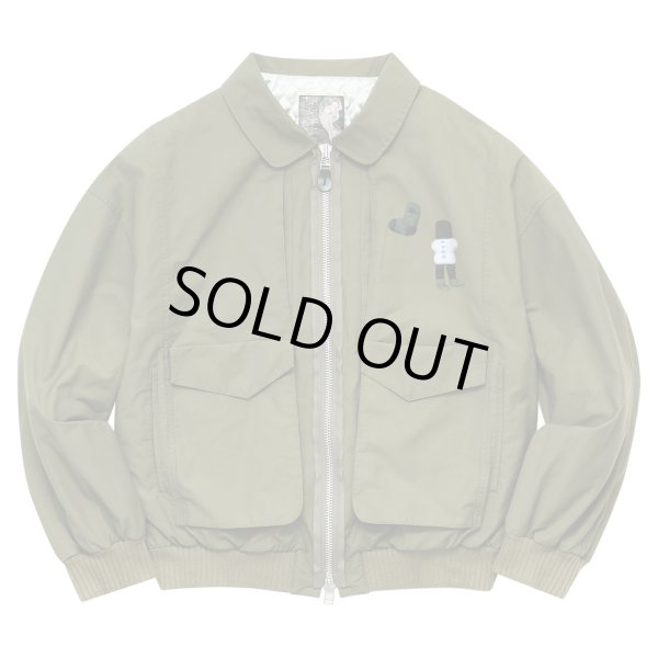 画像1: WHIMSY Flight Nylon Bomber Jacket (1)