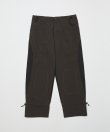 画像1: BAL PIGMENT NYLON TRACK PANT CARBON BLACK (1)